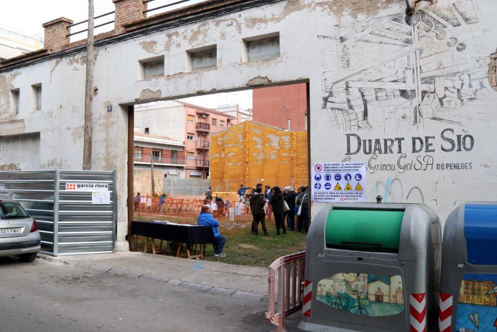 Comencen les obres del primer edifici d’habitatge cooperatiu de Vilafranca amb la mirada posada a finals del 2026. ACN