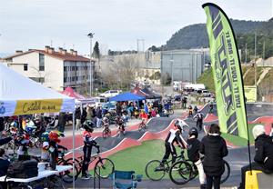 Copa Catalana de Pumptrack a Castellolí. Eix