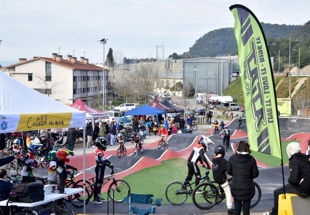 Copa Catalana de Pumptrack a Castellolí. Eix