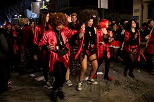 El Carnestoltes s’apodera de Vilanova i la Geltrú amb un espectacle olímpic