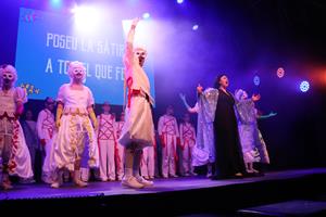 El Carnestoltes s’apodera de Vilanova i la Geltrú amb un espectacle olímpic