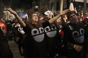 El Carnestoltes s’apodera de Vilanova i la Geltrú amb un espectacle olímpic