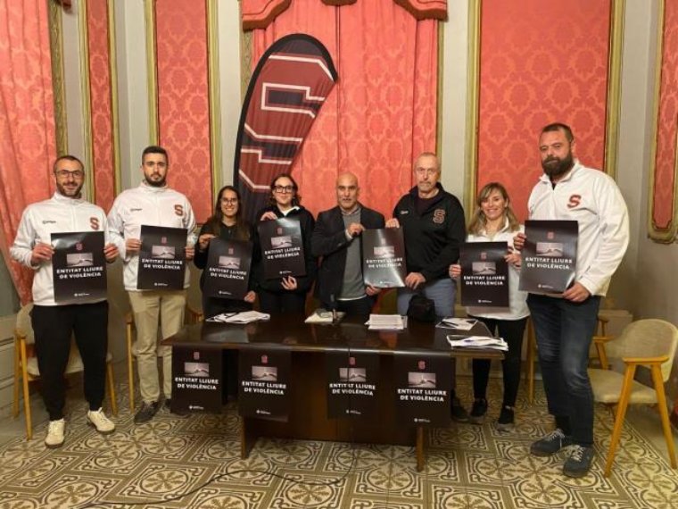 El Club Bàsquet Samà Vilanova presenta un protocol contra l’assetjament i la discriminació. Ajuntament de Vilanova