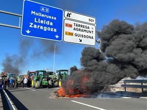 El Gremi de la Pagesia desconvoca els talls de carreteres d’aquest dilluns després d’un acord amb el Govern. ACN