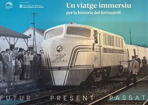 El Museu del Ferrocarril incorpora una nova sala immersiva. Museu del Ferrocarril