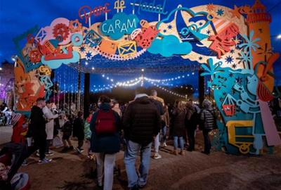 El Parc de Nadal CARAM tanca la seva primera edició amb gran èxit i més de 8.000 visitants. Ajuntament de Vilanova