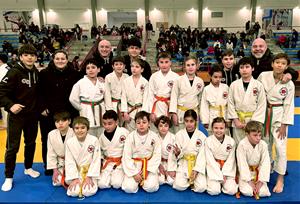 Els judoques de l'Escola de Judo Vilafranca - Vilanova