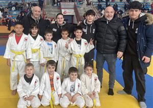 Els judoques de l'Escola de Judo Vilafranca - Vilanova