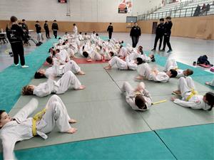 Els judoques de l'Escola de Judo Vilafranca - Vilanova