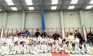 Els judoques de l'Escola de Judo Vilafranca - Vilanova