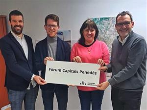 Enric Conill, Pere Sàbat, Olga Arnau i Alfonso Gonzalez. ERC