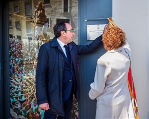 La Bisbal del Penedès estrena 'La Fassina', un nou espai per a la Colla Castellera i l'ADF. Ajt/ Raúl Gallego