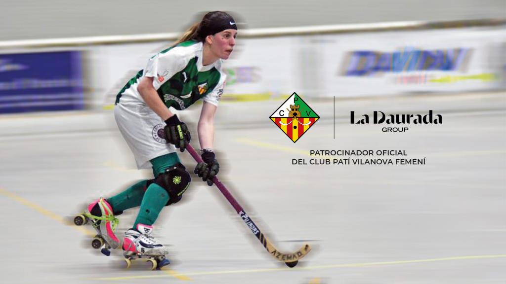 La Daurada, nou patrocinador oficial dels equips femenins del Club Patí Vilanova. Eix