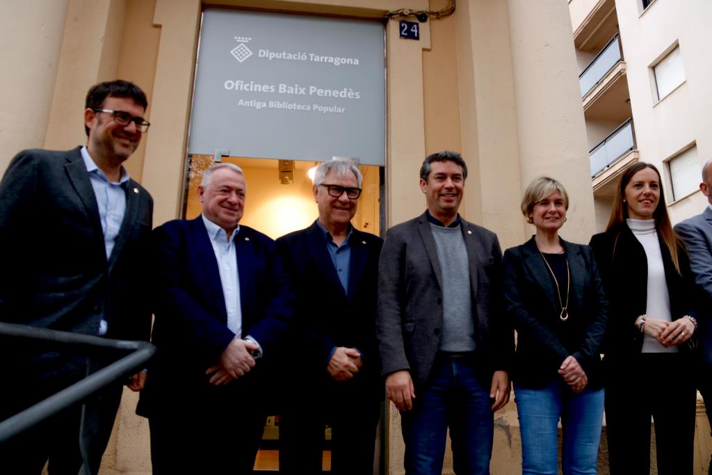 La Diputació de Tarragona obrirà una seu a la Biblioteca Popular del Vendrell per donar atenció al Baix Penedès. ACN