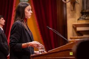 La diputada al Parlament de Catalunya, Montse Ortiz . Eix