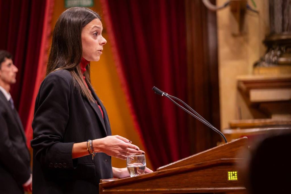 La diputada al Parlament de Catalunya, Montse Ortiz . Eix