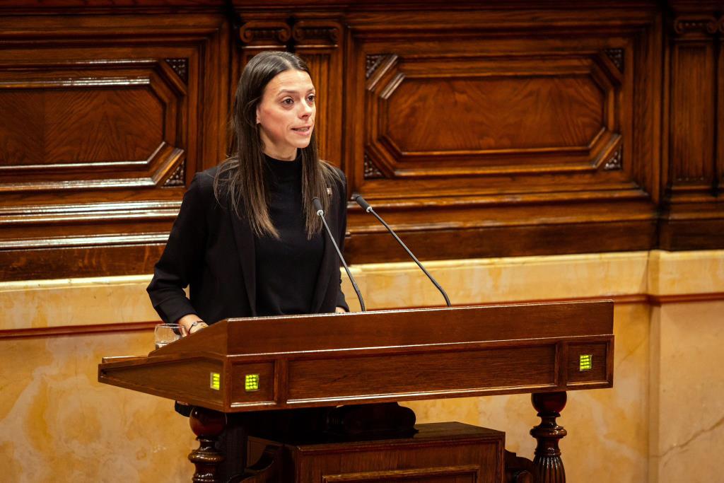 La diputada de Junts i portaveu de la comissió d’Esports, Montse Ortiz. Eix