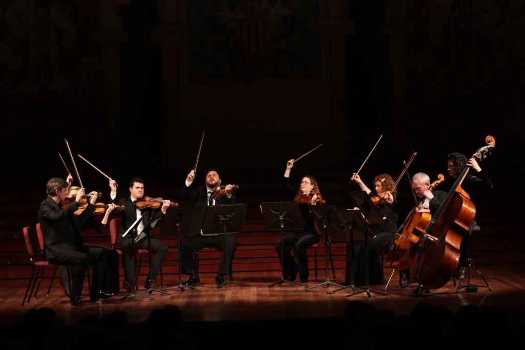 La Franz Schubert Filharmonia delecta el Palau de la Música amb Txaikovski, Mendelssohn i concertino convidat. ACN