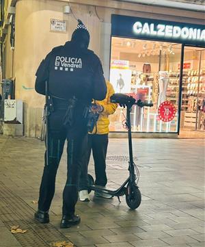 La Policia Local del Vendrell imposa 69 sancions per infraccions amb VMP en dos mesos. Ajuntament del Vendrell