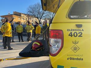 L’ADF d’Olèrdola compta amb un nou vehicle que permet donar major resposta a tot el municipi