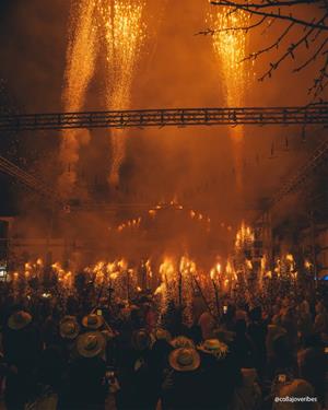 L'Ajuntament de Sant Pere de Ribes acorda repetir gratuïtament la Foguerada del Correfoc de Sant Pau. Ajt Sant Pere de Ribes