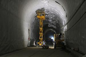 Les obres del túnel ferroviari de Roda de Berà s'han executat en un 70% i finalitzaran en el termini previst