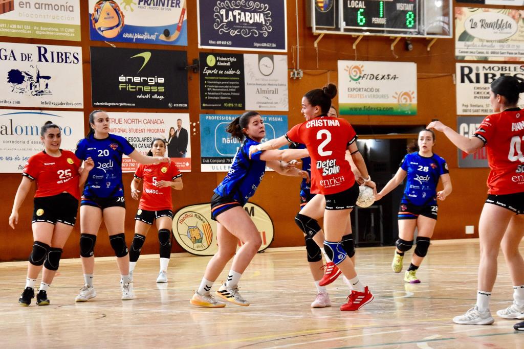 MGC Mútua Ribes Sènior Femení – Redi Handbol Onda . @photoamateursport (Cecilia Acevedo)