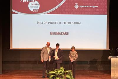 Neumacare, premiada per un sistema sensorial que humanitza l’experiència hospitalària. Ajuntament de Calafell