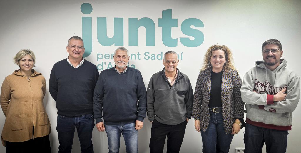 Nova executiva local de Junts per Sant Sadurní . Eix