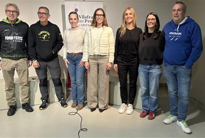 Presentació de la 15a edició de la 10K Vilafranca. Eix