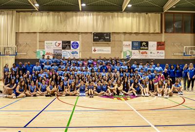 Presentació dels equips del Club Vòlei Monjos. Eix