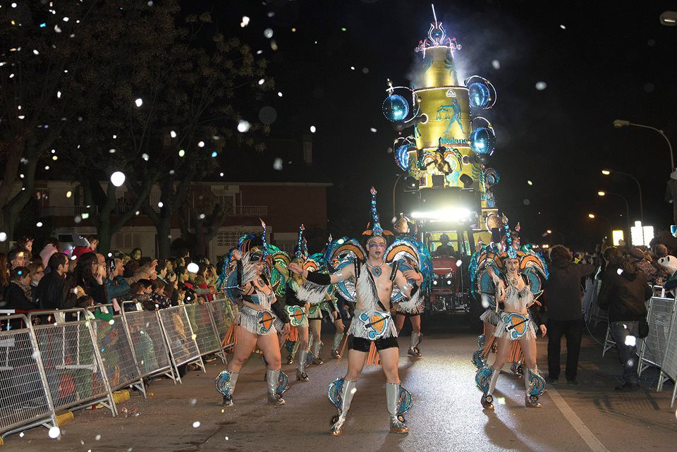 Rua de Carnaval del Vendrell. Eix