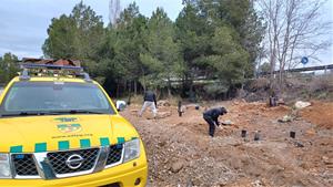 Sant Sadurní lluita contra els abocaments il·legals i recupera un espai natural. Ajt Sant Sadurní d'Anoia