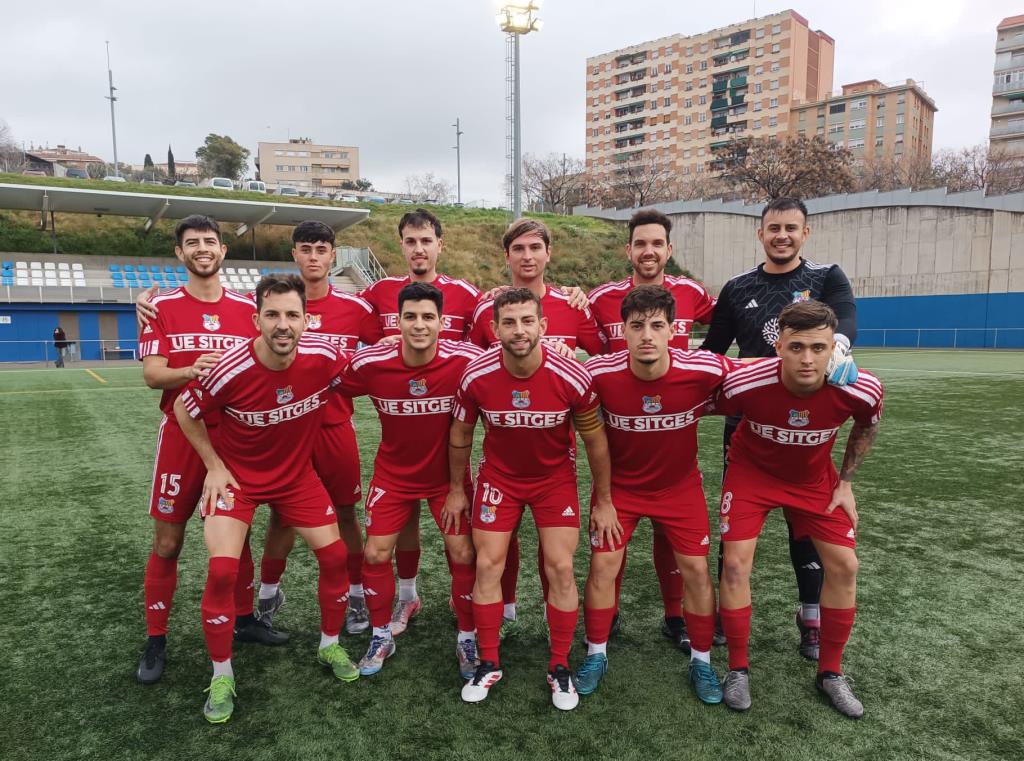 Santfeliuenc FC – UE Sitges. Eix