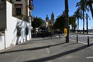 Sitges renova  les canalitzacions del gas del passeig de la Ribera. Ajuntament de Sitges