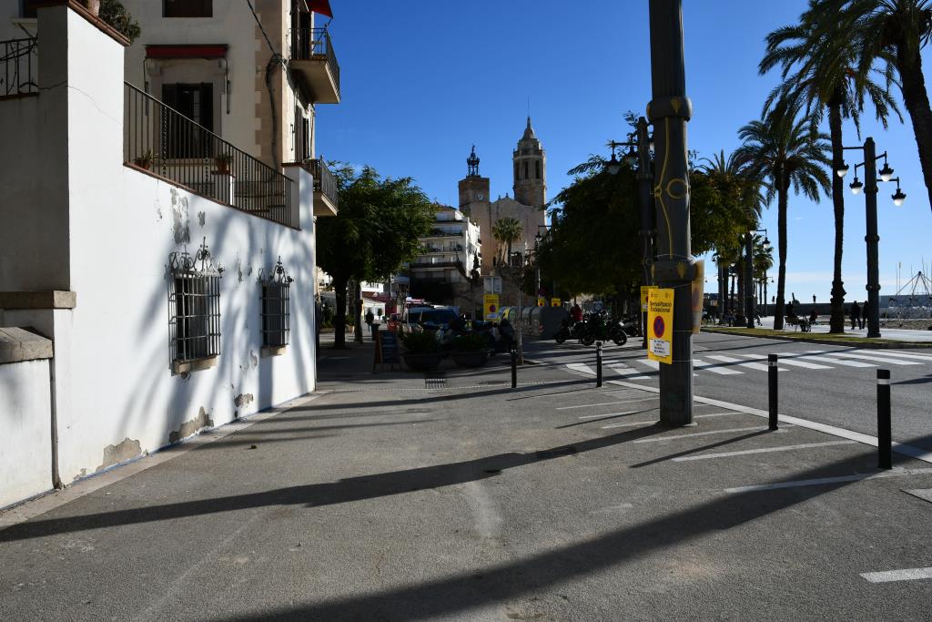 Sitges renova  les canalitzacions del gas del passeig de la Ribera. Ajuntament de Sitges