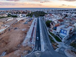 S'obre al trànsit el nou accés al passeig de la Tramuntana de Sitges