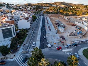 S'obre al trànsit el nou accés al passeig de la Tramuntana de Sitges