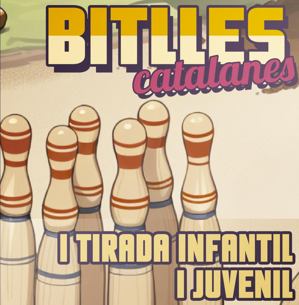 Tirada infantil i juvenil de bitlles catalanes. Eix