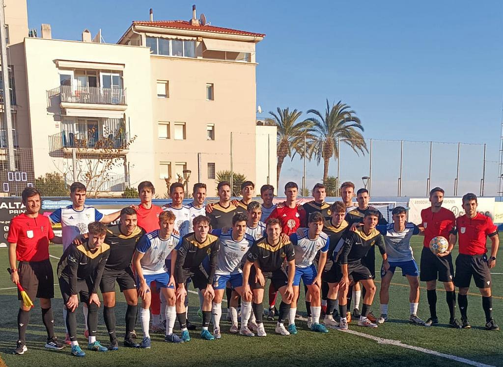 UE Sitges - CF Vilanova. Toni Muñoz