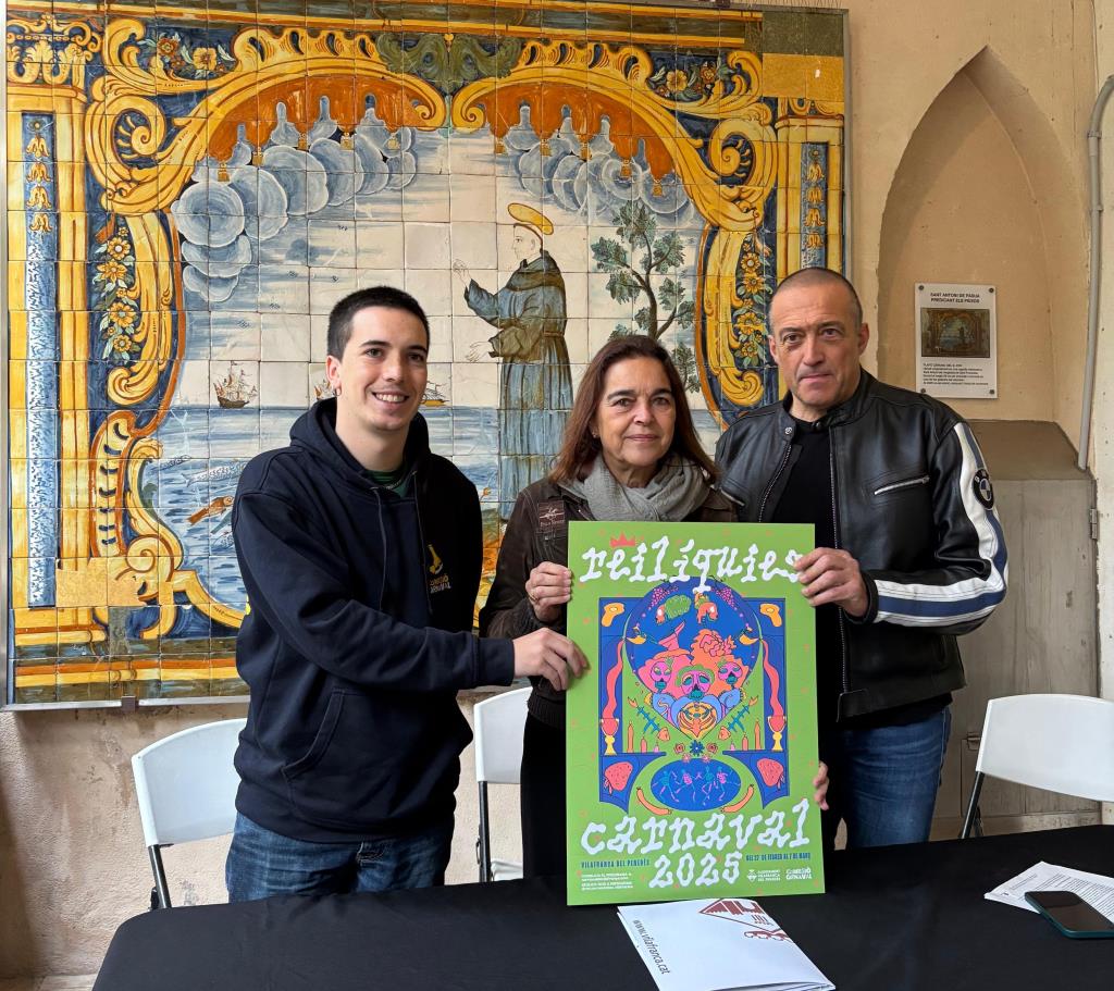 Vilafranca es prepara per rebre el Rei Carnestoltes i celebrar el Carnaval 2025. Ajuntament de Vilafranca