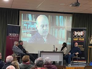 Vilafranca inaugura l’Any Sant Fèlix amb la presentació d’un llibre sobre el copatró. Ajuntament de Vilafranca