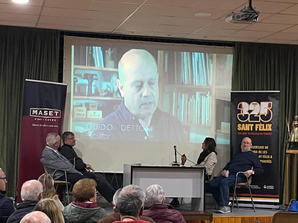 Vilafranca inaugura l’Any Sant Fèlix amb la presentació d’un llibre sobre el copatró. Ajuntament de Vilafranca