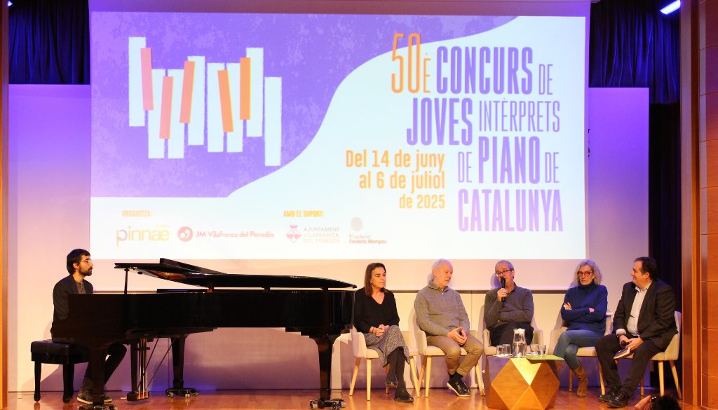 Vilafranca recupera el Concurs de Joves Intèrprets de Piano i innova amb una categoria dedicada al jazz. Fundació Pinnae