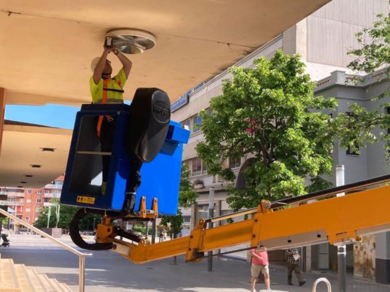 Vilanova finalitza l'any amb una important renovació de l'enllumenat públic. Ajuntament de Vilanova