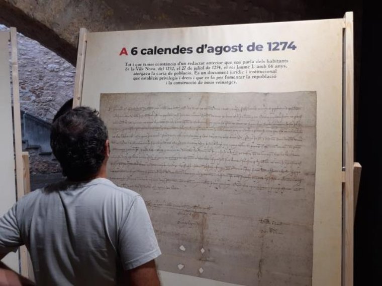 Vilanova i la Geltrú commemora els 750 anys de la Carta Pobla amb una conferència i una exposició itinerant. Ajuntament de Vilanova