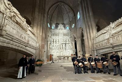 Vilanova i la Geltrú i Vila-real refermen a Poblet un agermanament amb més de quatre dècades d’història. EIX