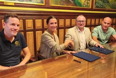 El Cruyff Court de Vilanova es renovarà i passarà a estar apadrinat per Aitana Bonmatí. Ajuntament de Vilanova