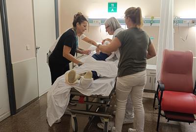 El CSAPG reforça la seguretat del pacient amb simulacions clíniques als seus centres. CSAPG