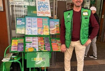 El ‘Cupó Diari’ de l’ONCE reparteix 675.000 € a Vilanova i la Geltrú. ONCE